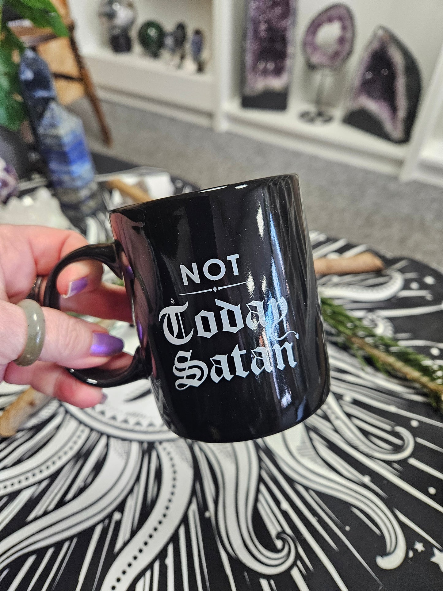 'Not Today Satan' Mug