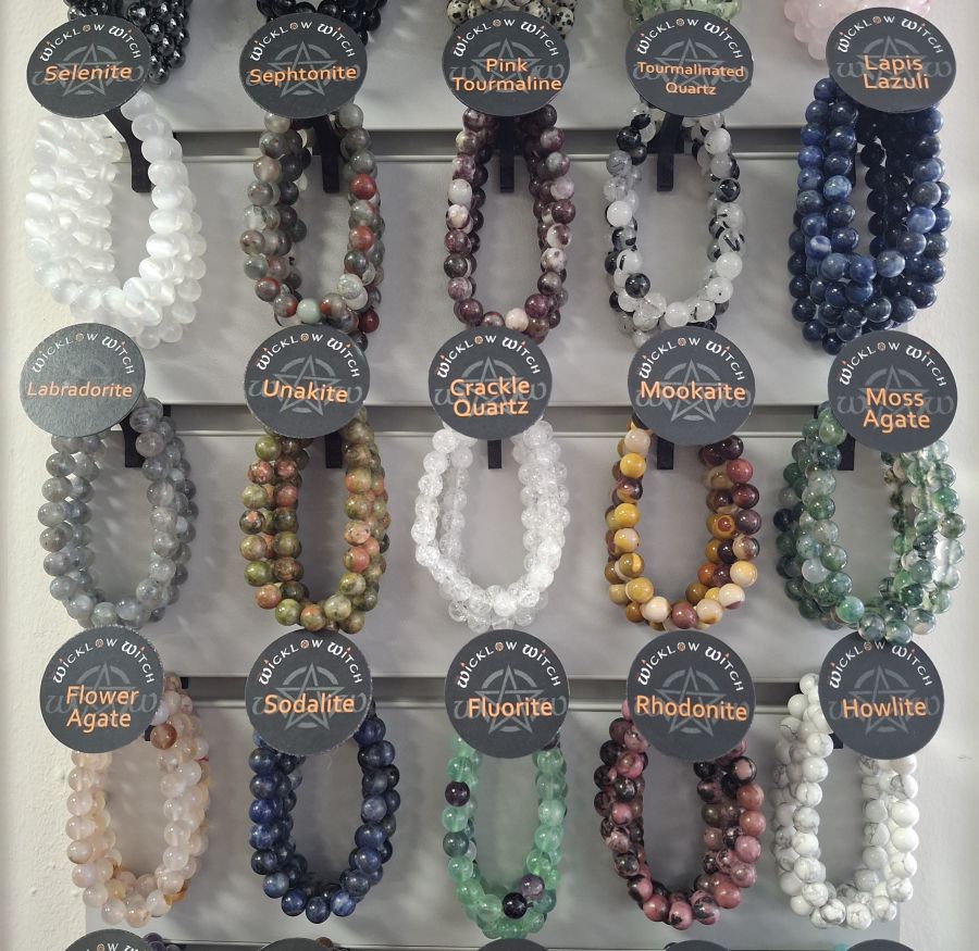 8mm Crystal Bead Bracelets
