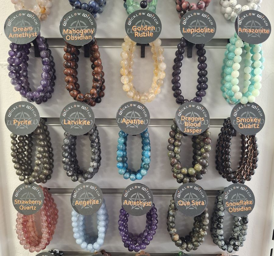 8mm Crystal Bead Bracelets