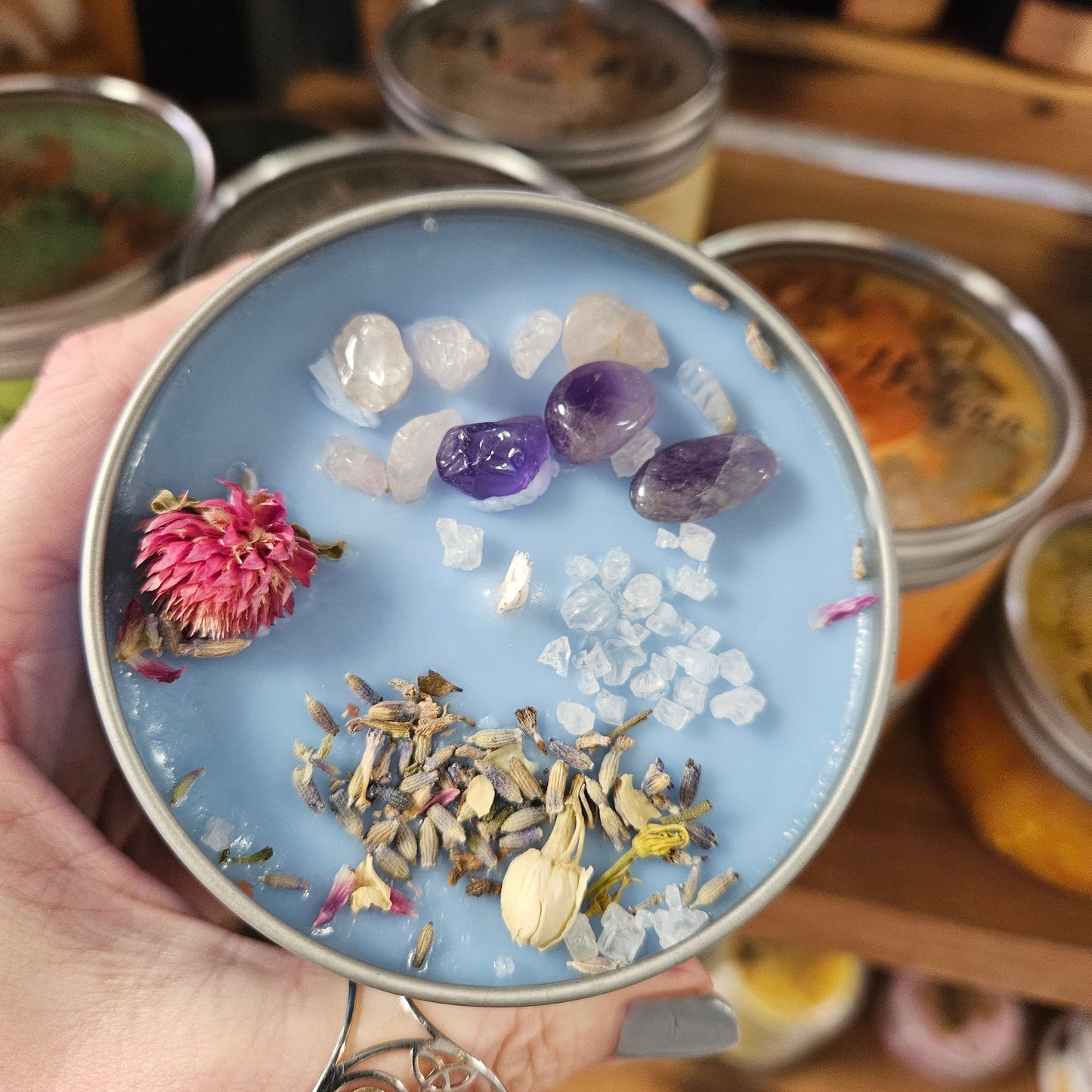 Calm spell candle