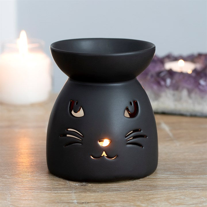 'Cat Face' Oil Burner