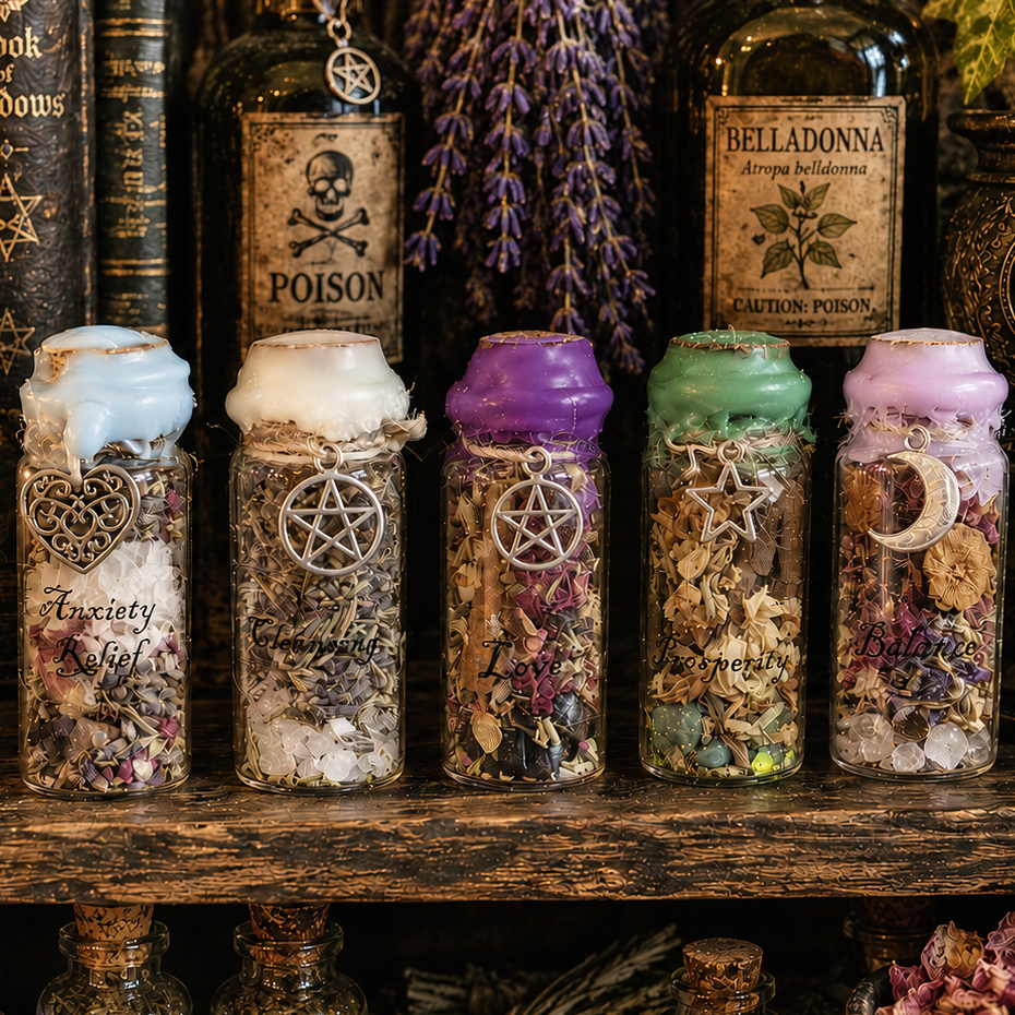 Anxiety Relief Spell Jar