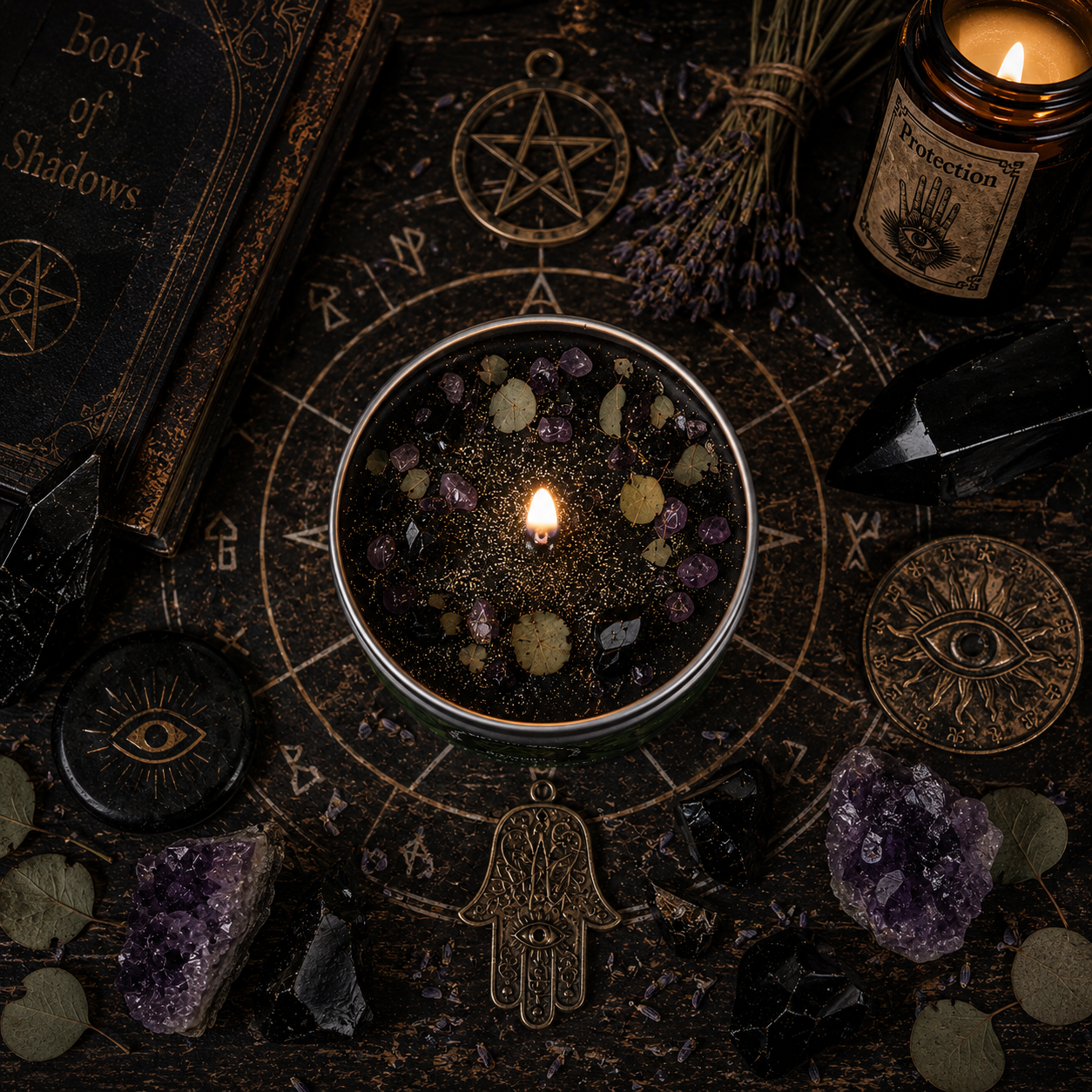 Banish Spell Candle