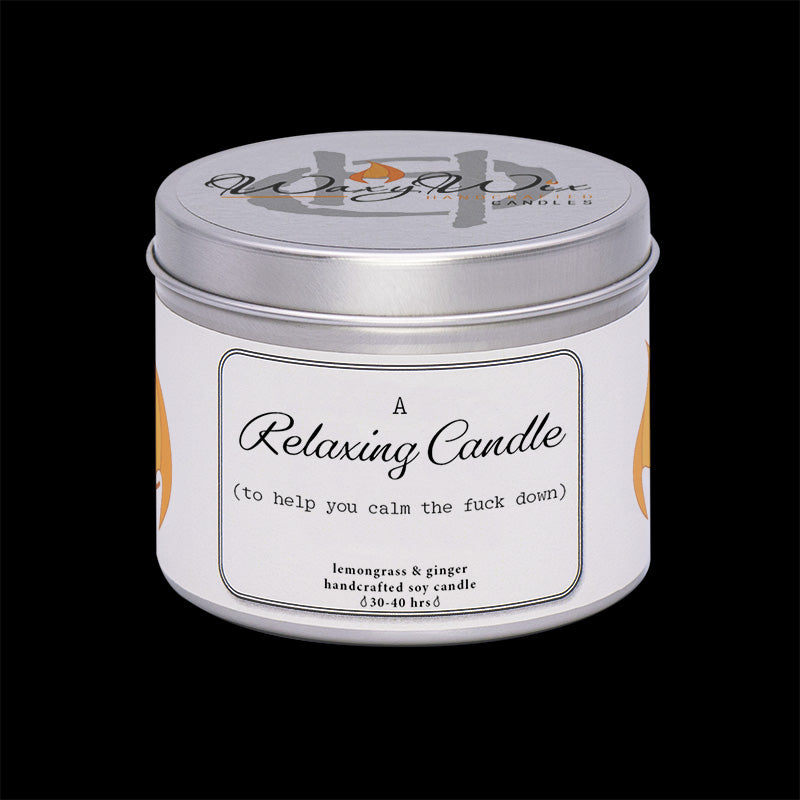 A relaxing candle to help you calm the f*** down!