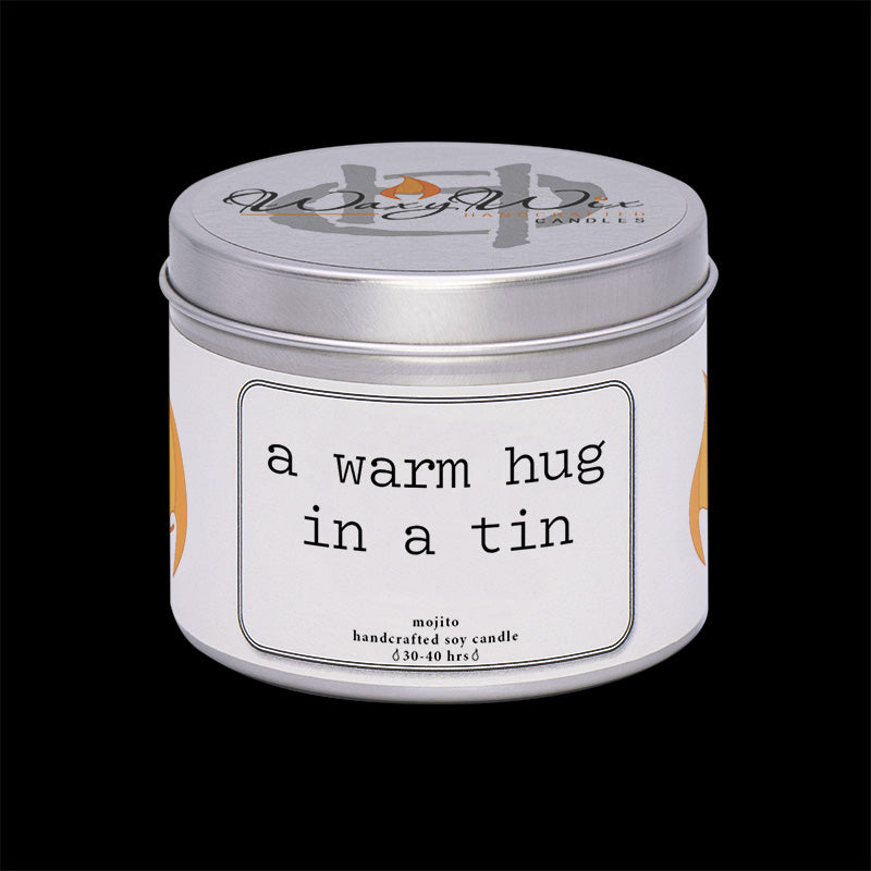 A warm hug in a tin