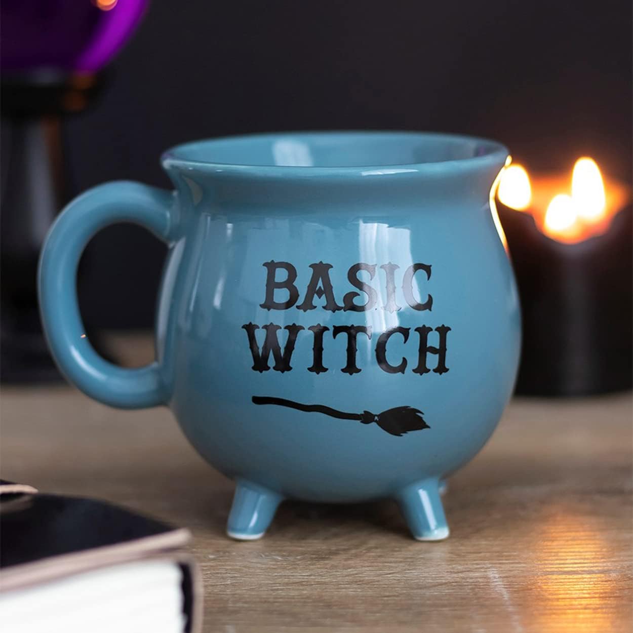 'Basic Witch' Cauldron Mug