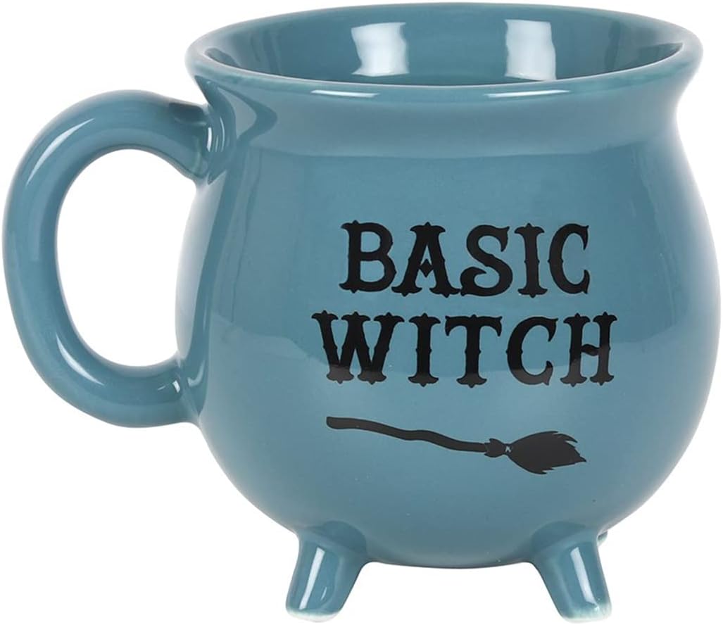 'Basic Witch' Cauldron Mug