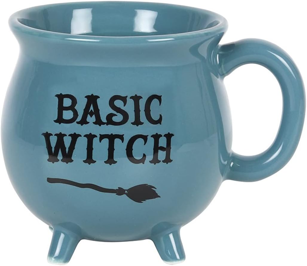 'Basic Witch' Cauldron Mug