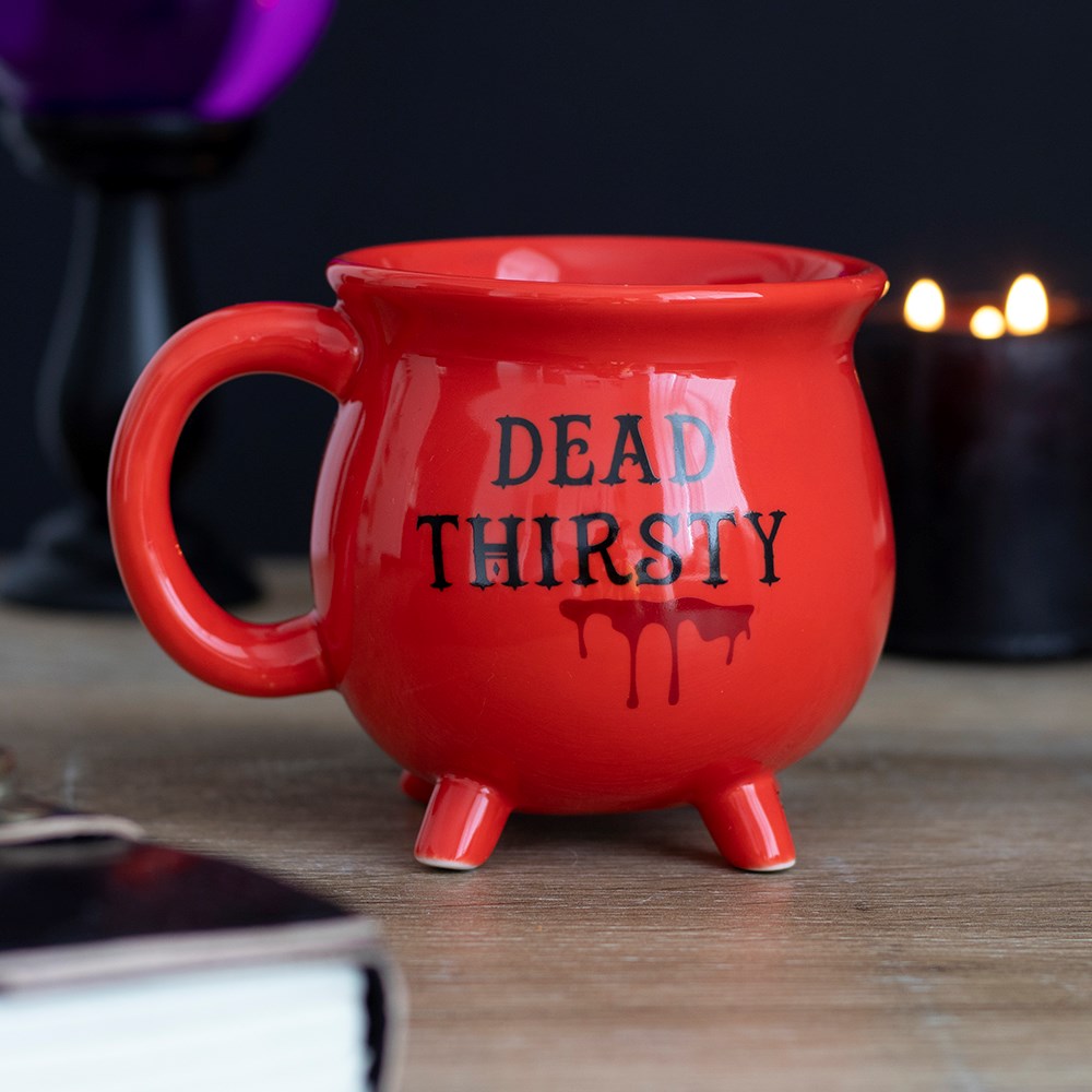 'Dead Thirsty' Cauldron Mug