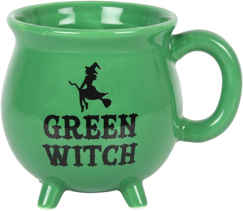 'Green Witch' Cauldron Mug
