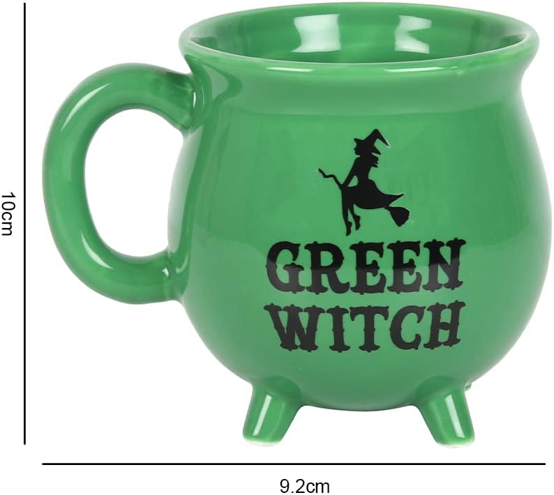 'Green Witch' Cauldron Mug