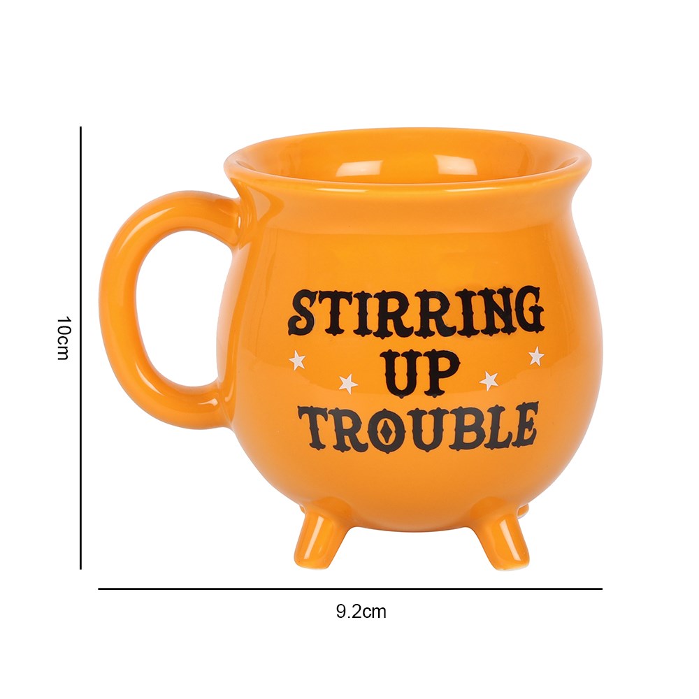 'Stirring Up Trouble' Cauldron Mug