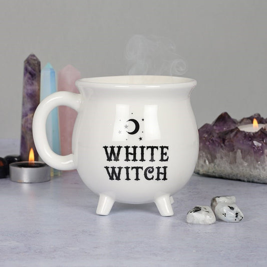 'White Witch' Cauldron Mug