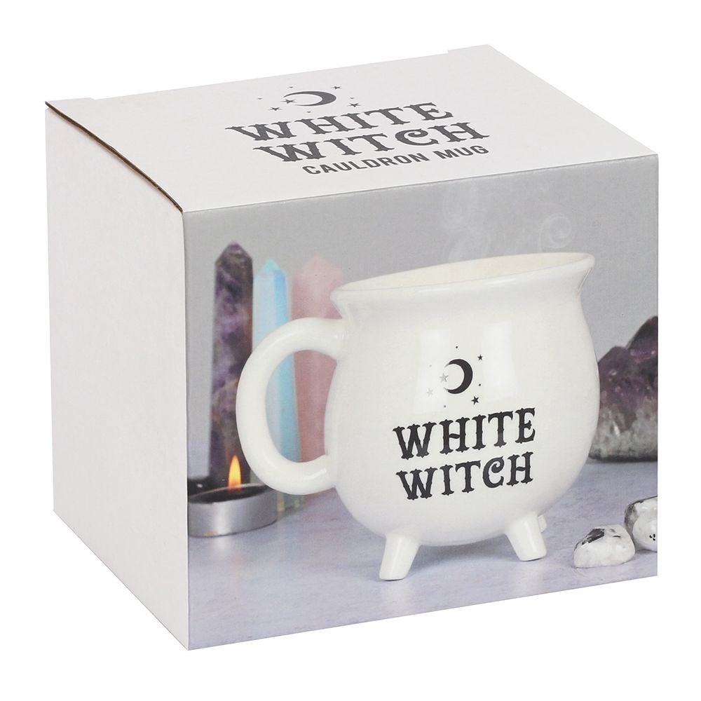 'White Witch' Cauldron Mug