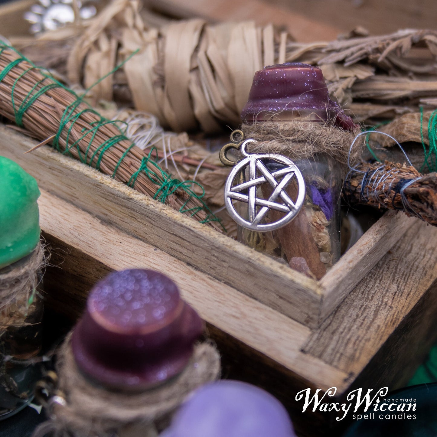 Prosperity spell jar