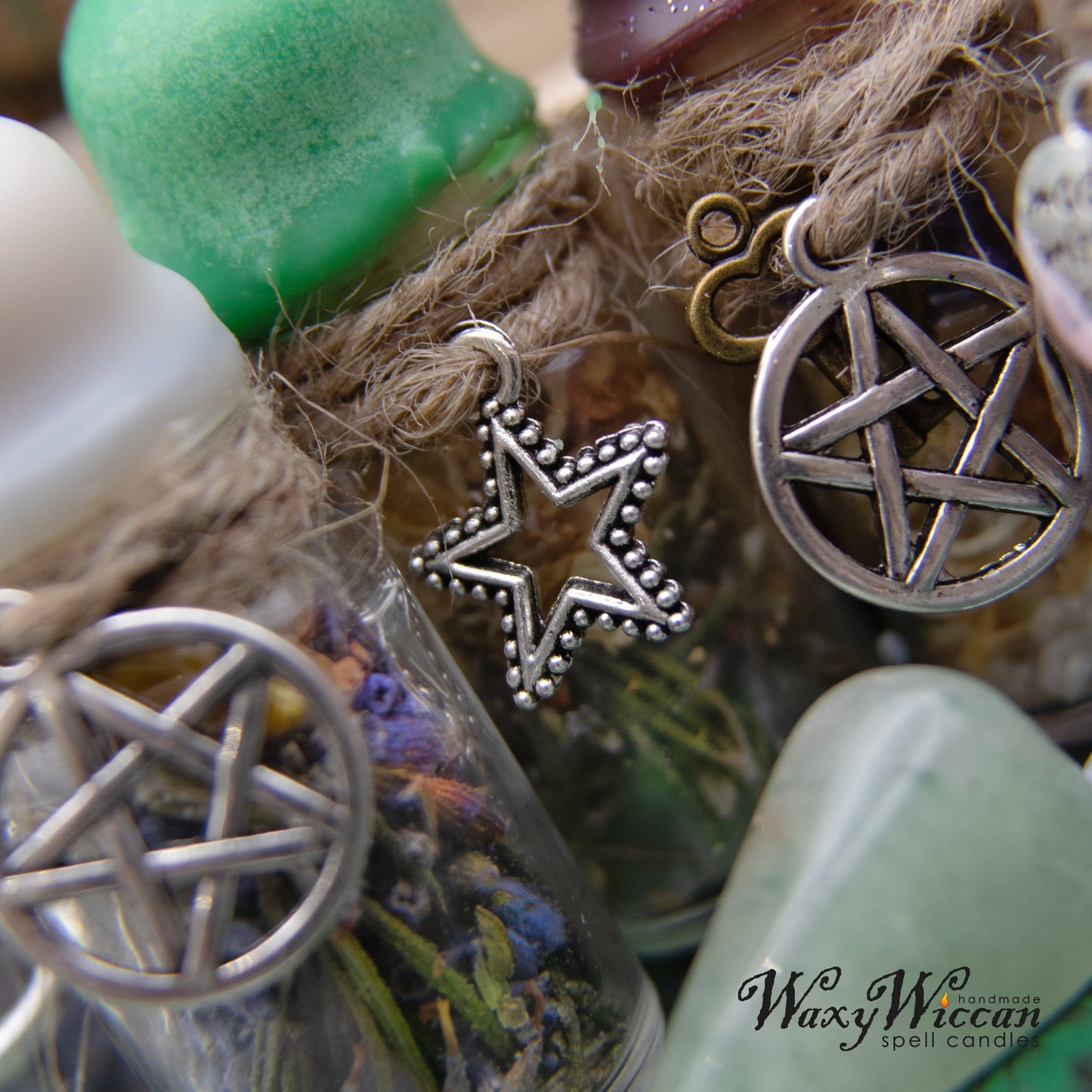 Love spell jar