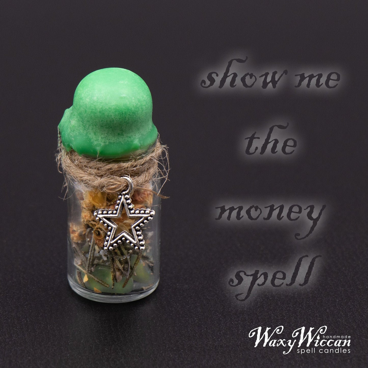 Prosperity spell jar
