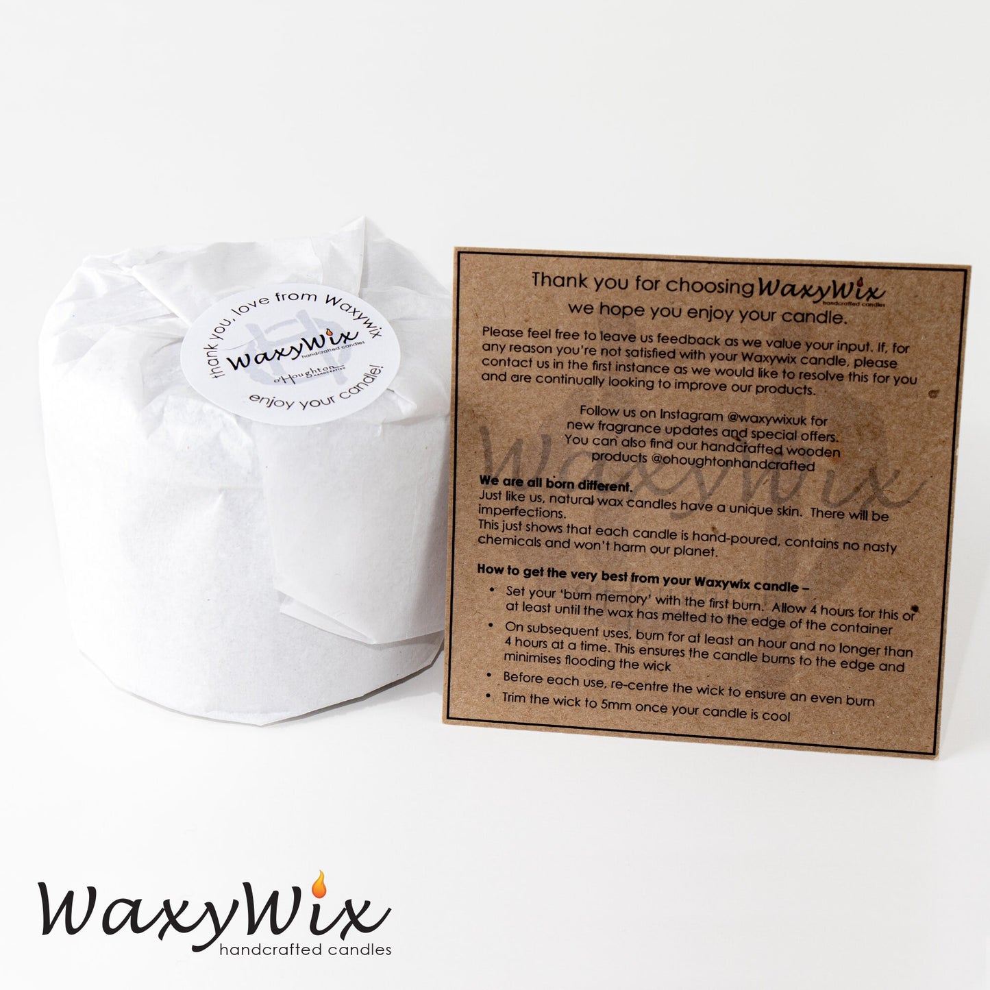 Pumpkin spice soy wax candle