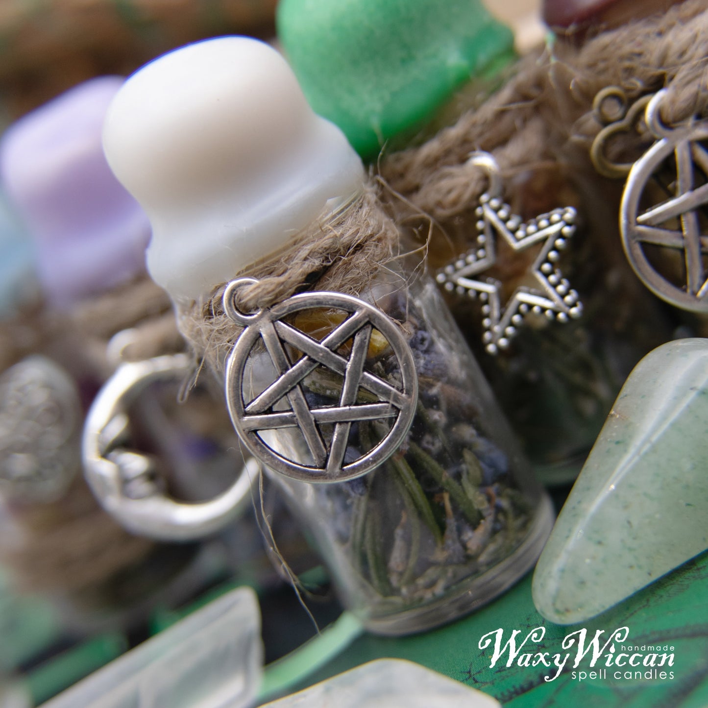 Prosperity spell jar