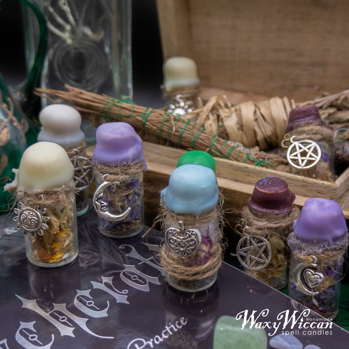 Love spell jar