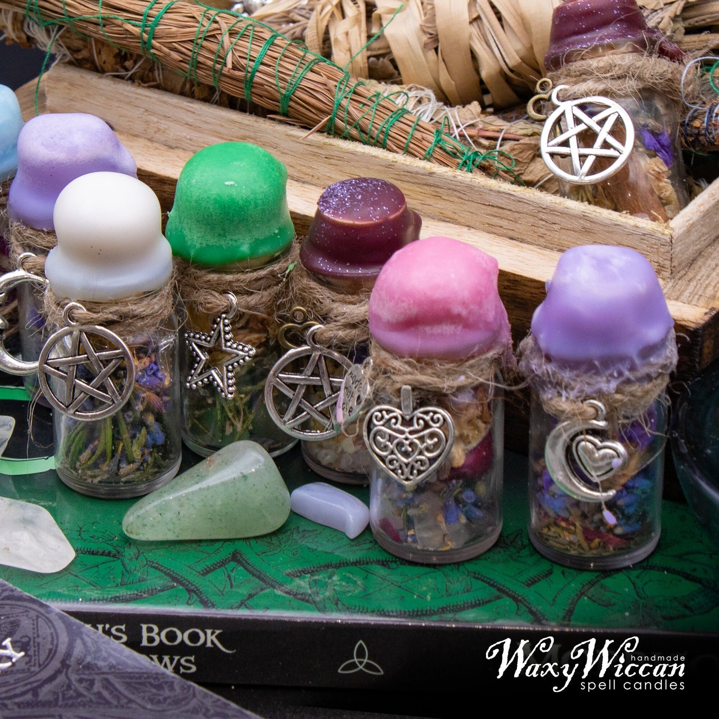 Love spell jar