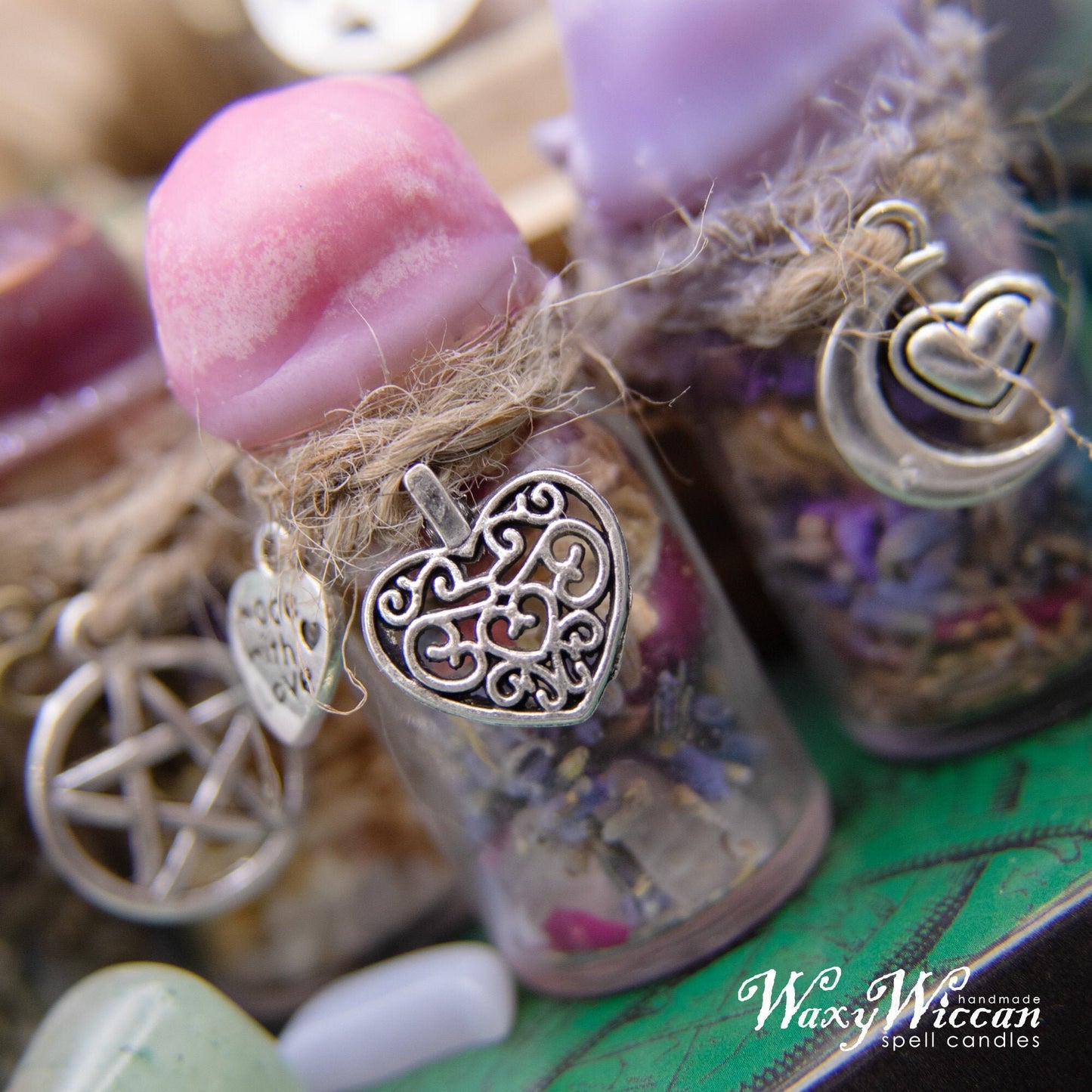 Love spell jar