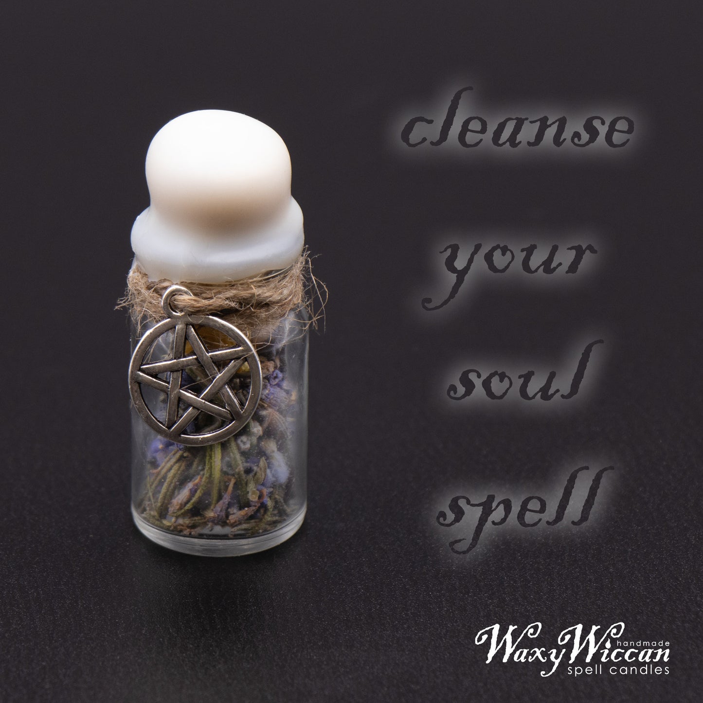 Cleansing spell jar