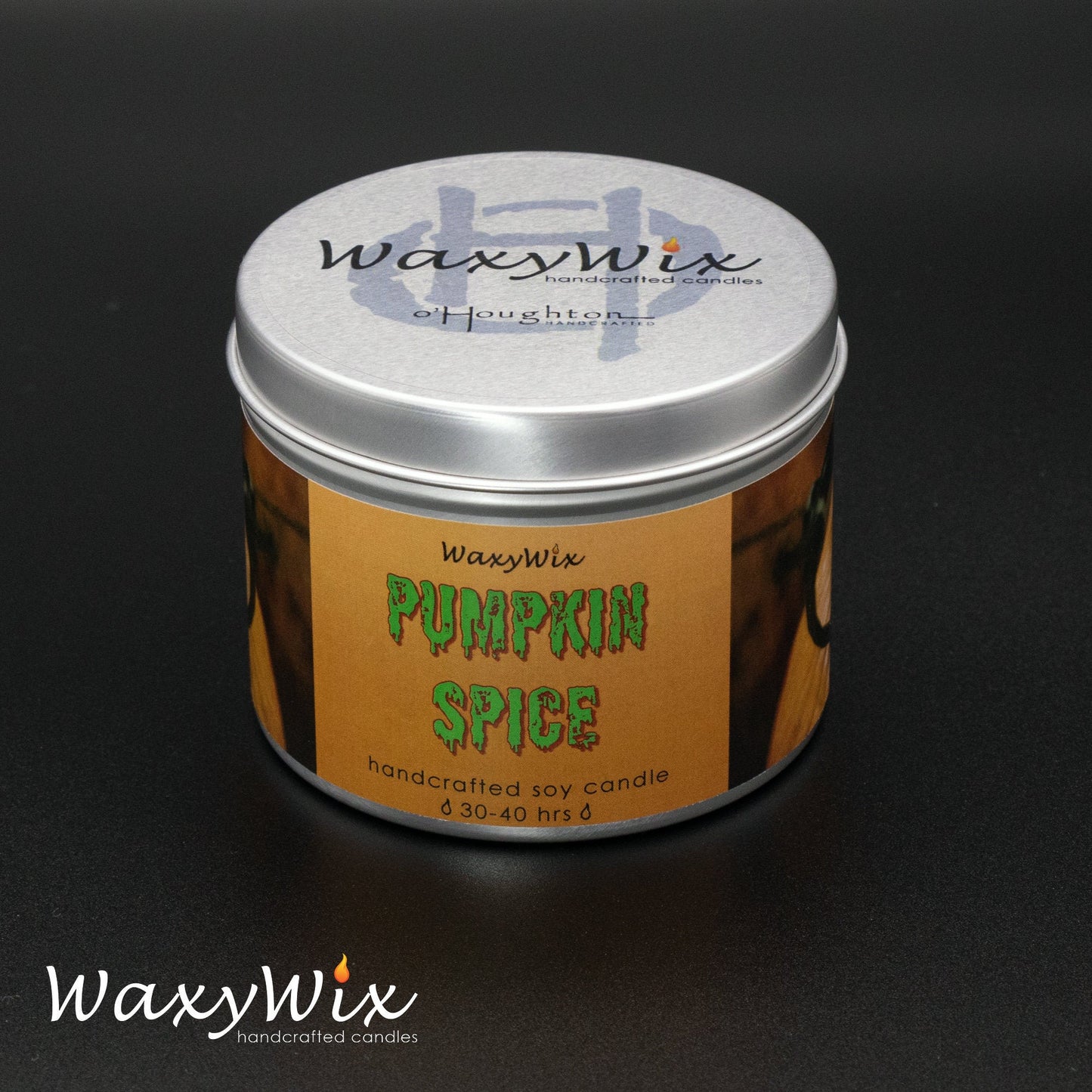 Pumpkin spice soy wax candle
