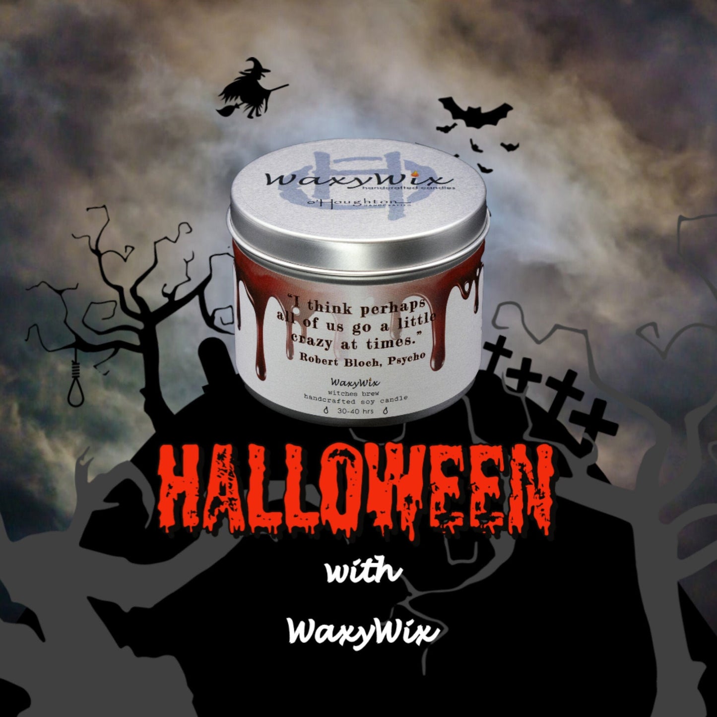Horror candle - Psycho