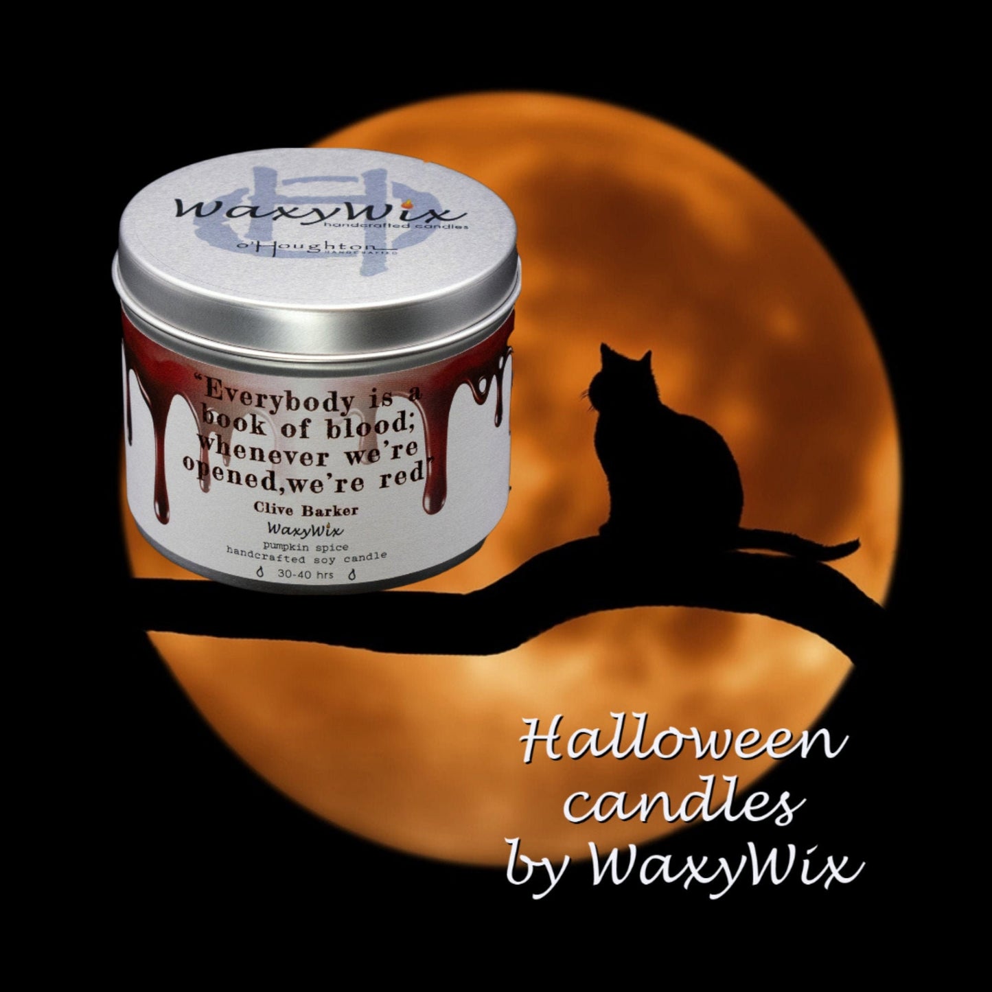 Horror candle - Clive Barker