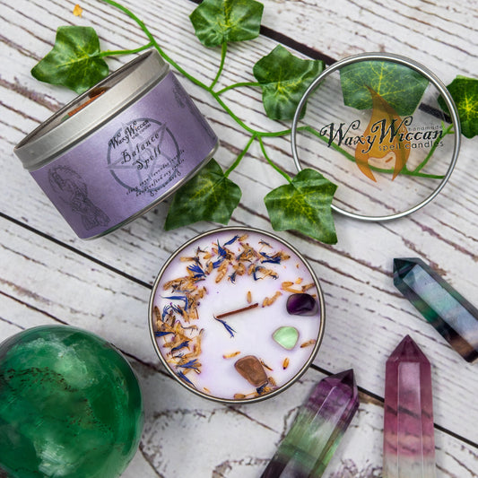 Balance spell candle