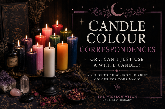 Candle Colour Correspondences Or... "Can I Just Use a White Candle?"