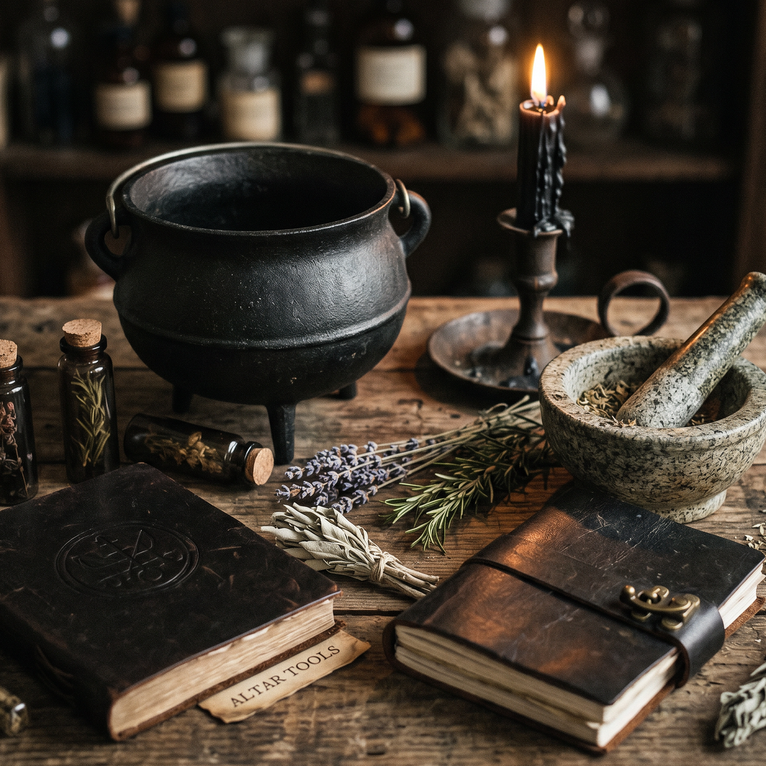 The Wicklow Witch - Dark Apothecary - Altar Tools