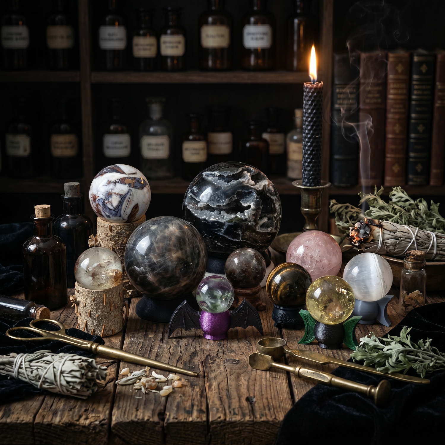 Crystal Spheres