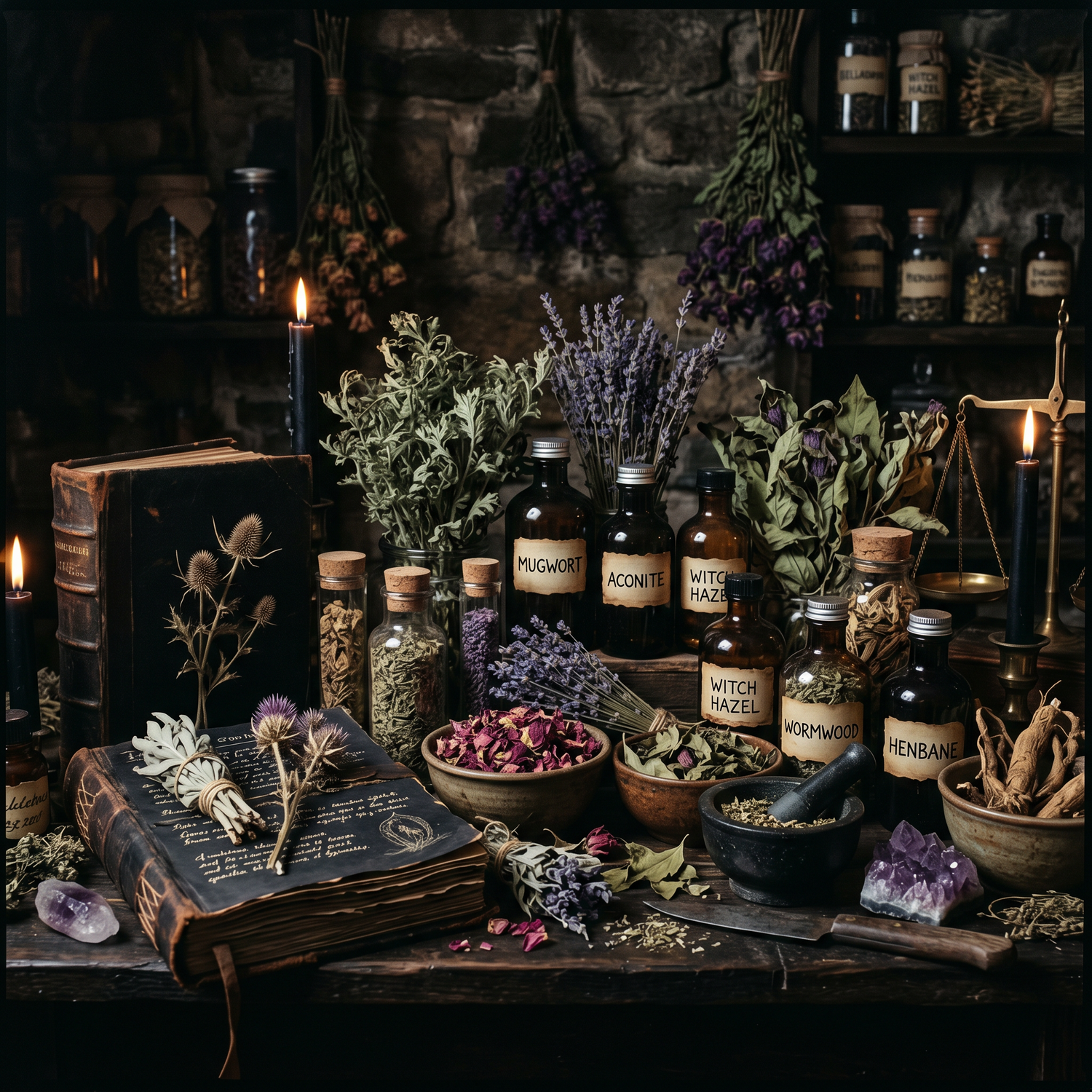 The Wicklow Witch - Dark Apothecary - Witches' Herbs