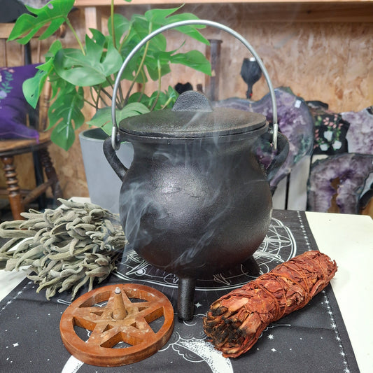 Large Cast Iron Cauldron