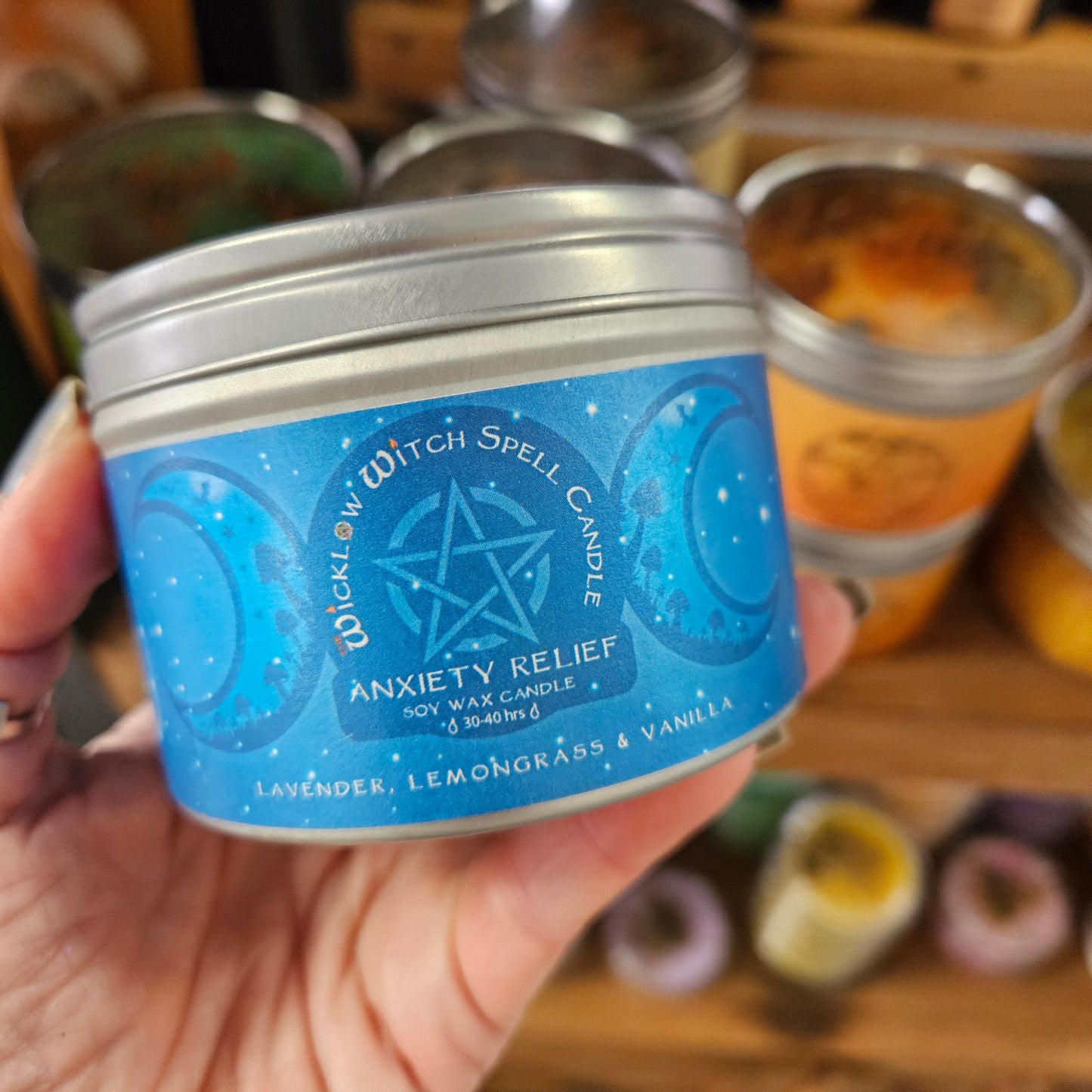 Calm spell candle