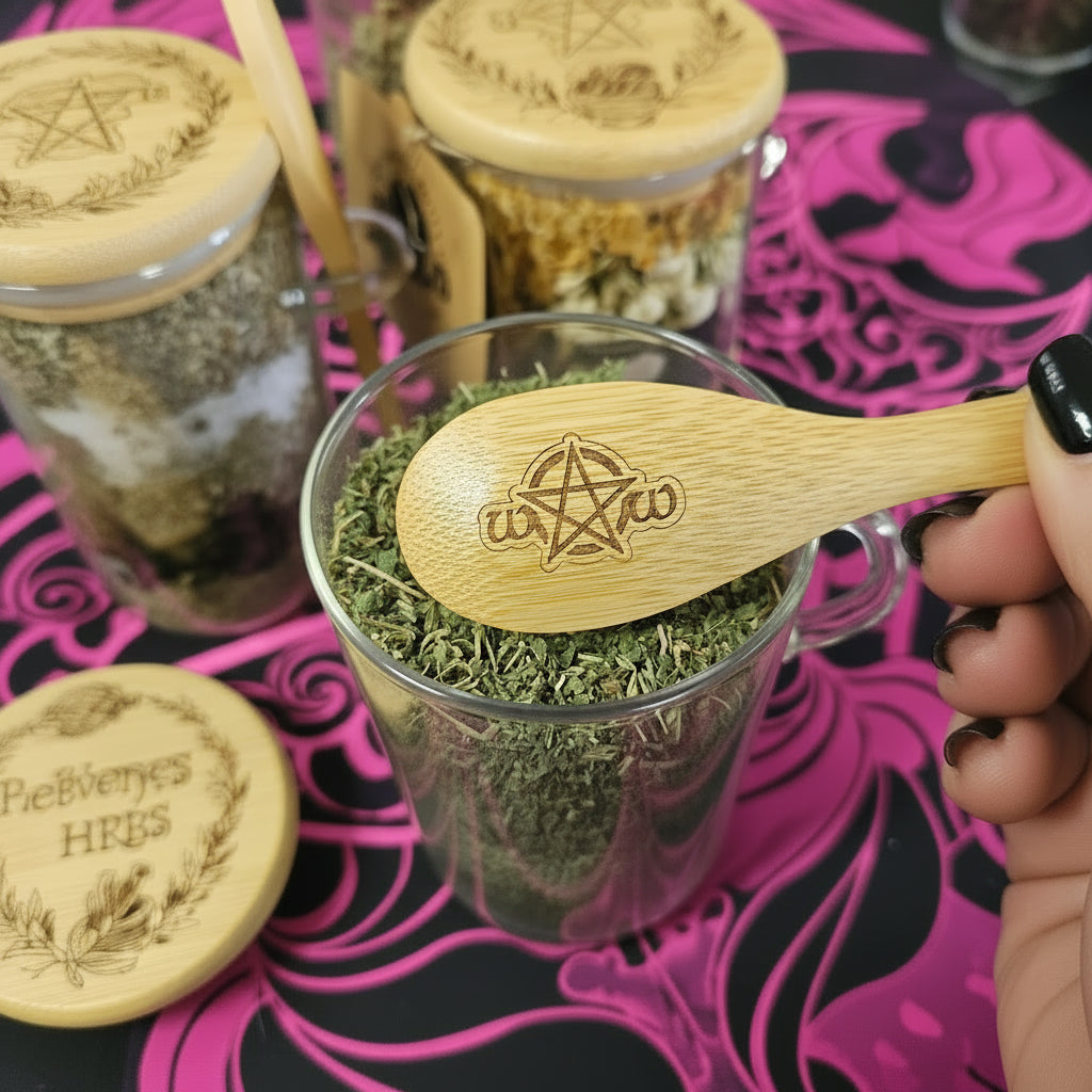 Ritual Filled Herb Jar - Prosperity - Abundance Blend