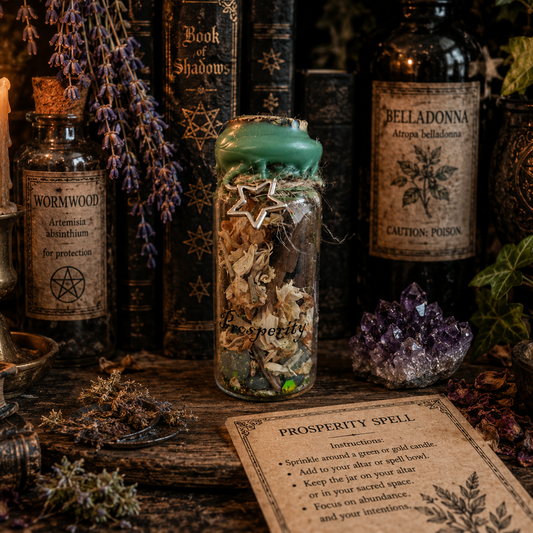 Prosperity Spell Jar