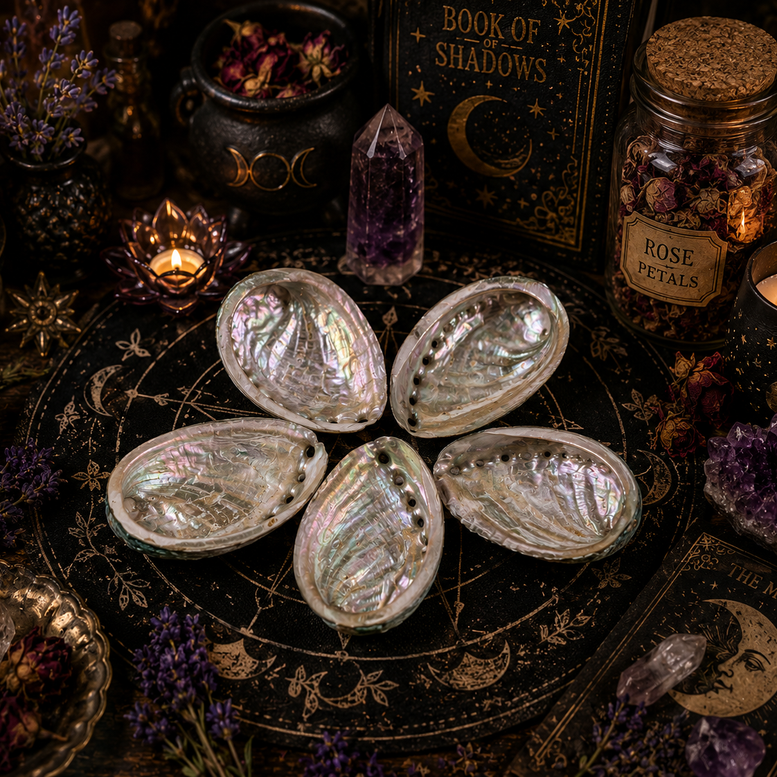 Abalone Shells - Mystical Ritual Tools for Witches & Wiccans