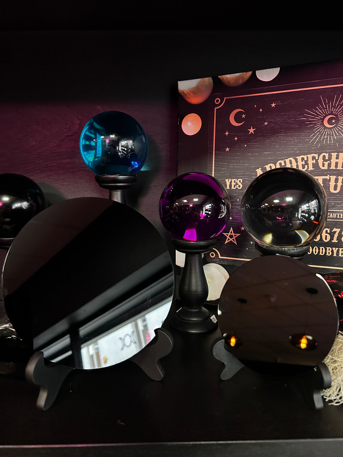 Obsidian Scrying Mirrors For Divination