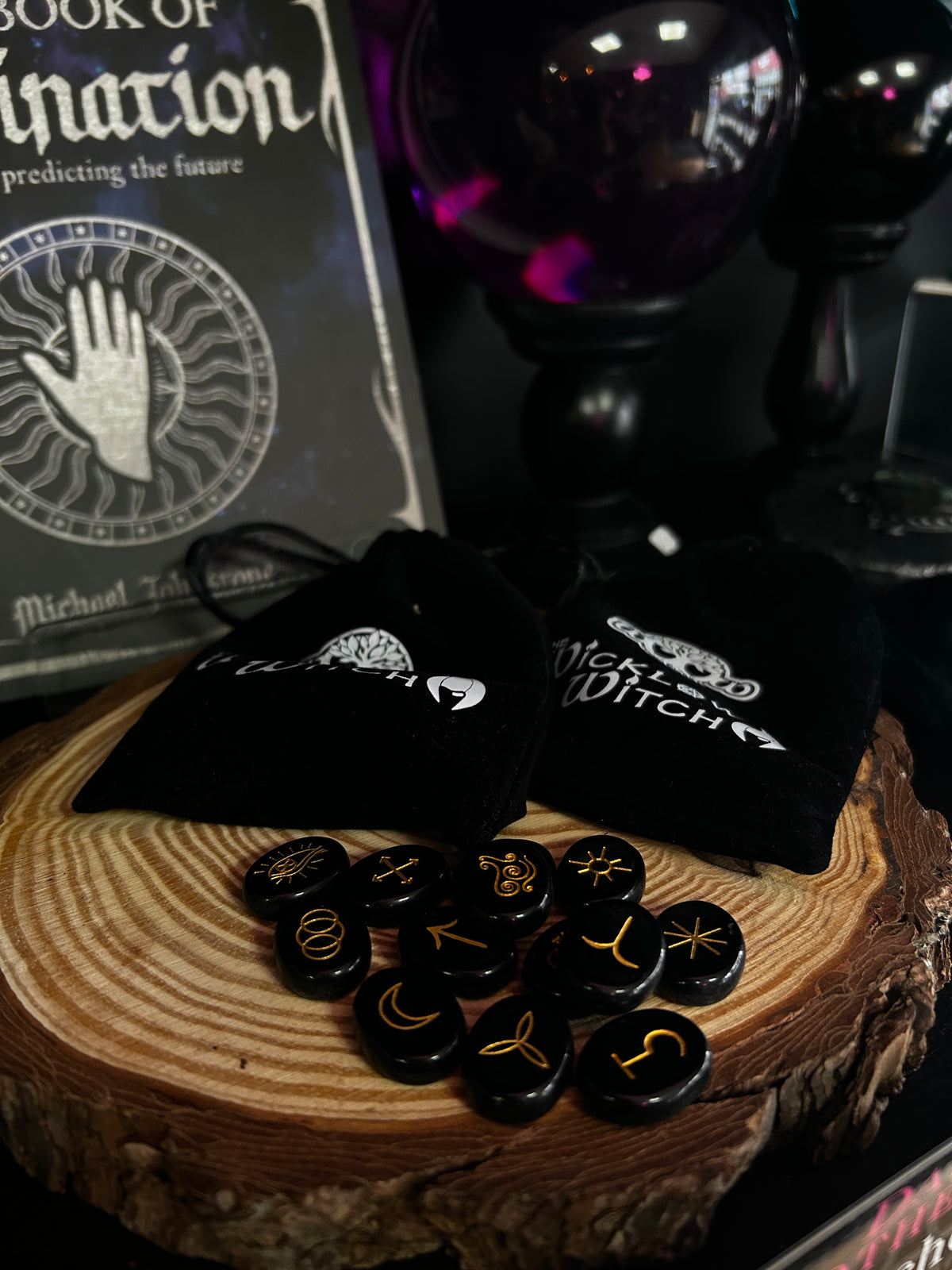 Witches Runes For Divination - 13pcs
