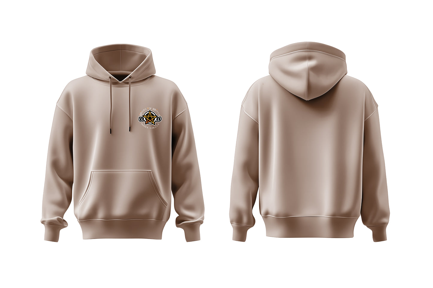 Wicklow Witch Pullover Hoodie - Plain Back