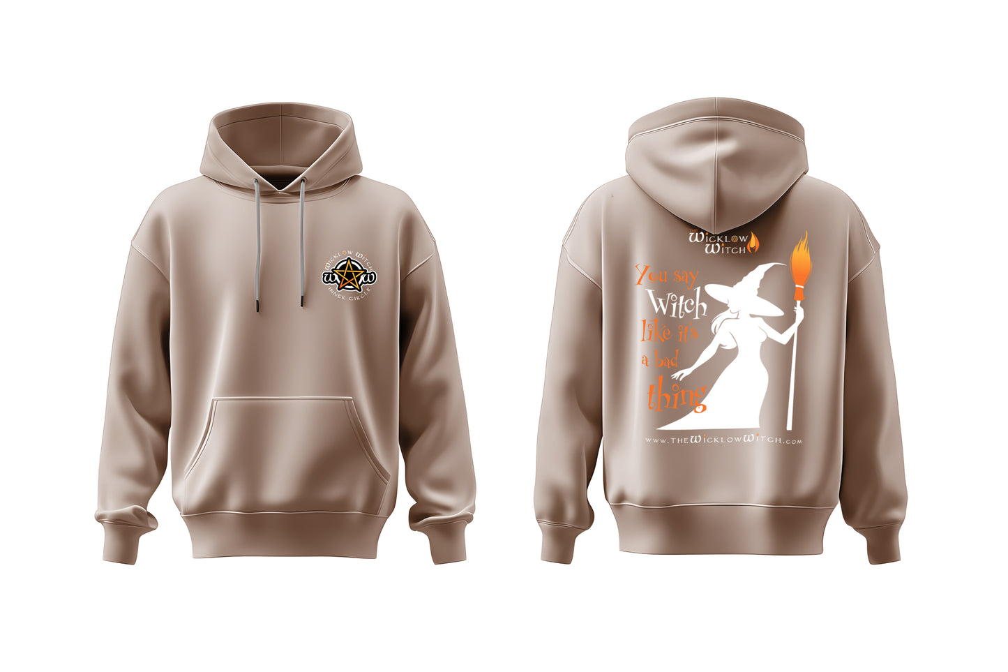 Wicklow Witch Pullover Hoodie - You Say Witch