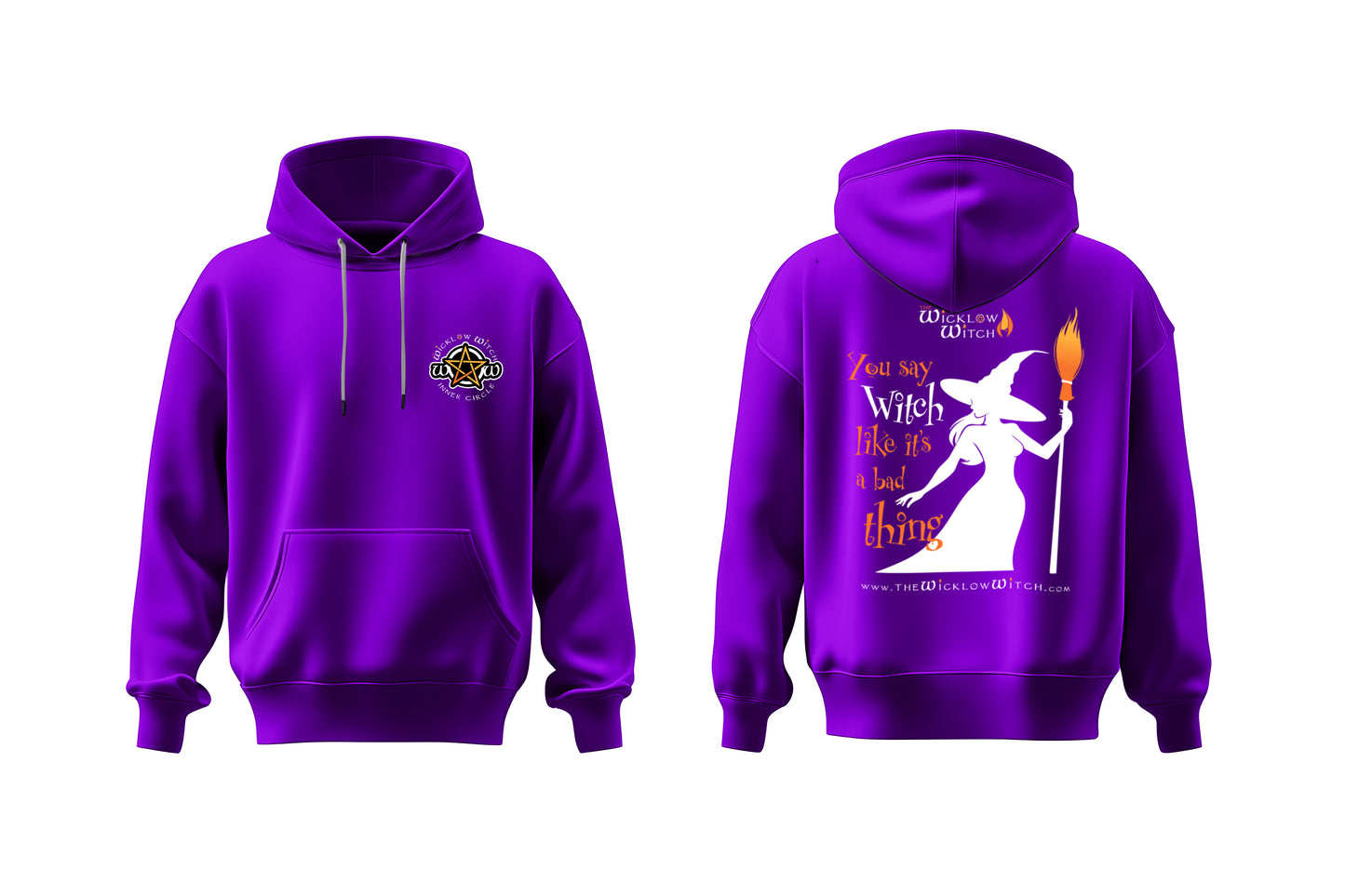 Wicklow Witch Pullover Hoodie - You Say Witch