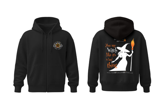 Wicklow Witch Zip-up Hoodie - You Say Witch