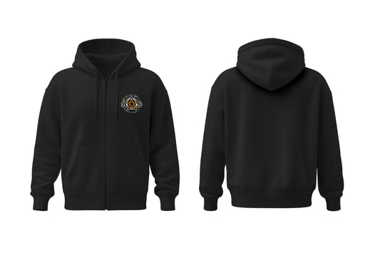 Wicklow Witch Zip-up Hoodie - Plain Back