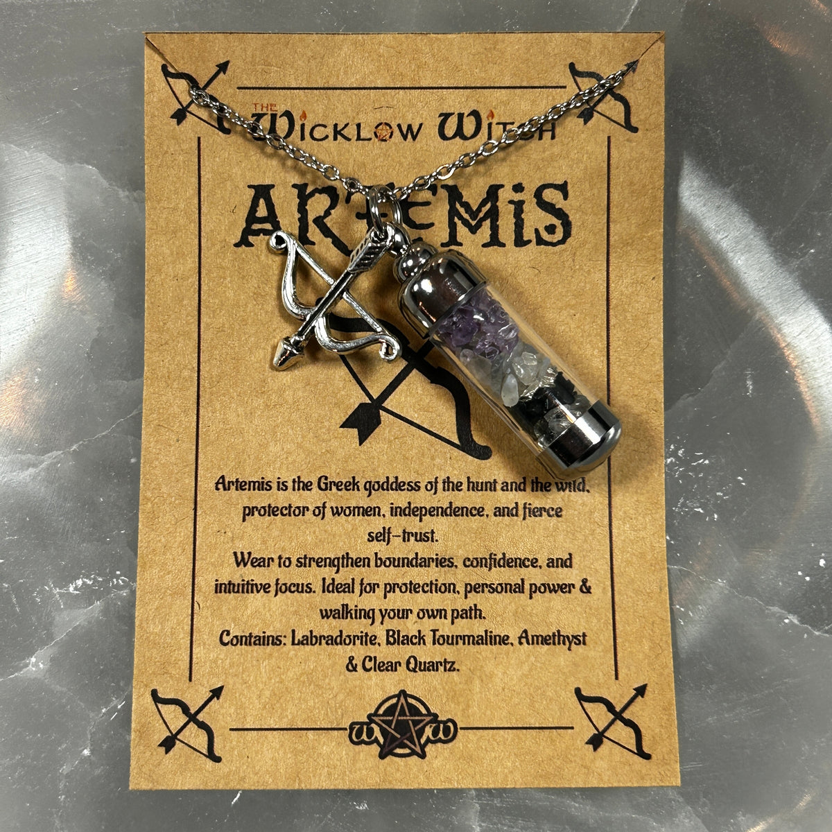 Greek/Roman Deity Talisman Necklace - Made By The Wicklow Witch