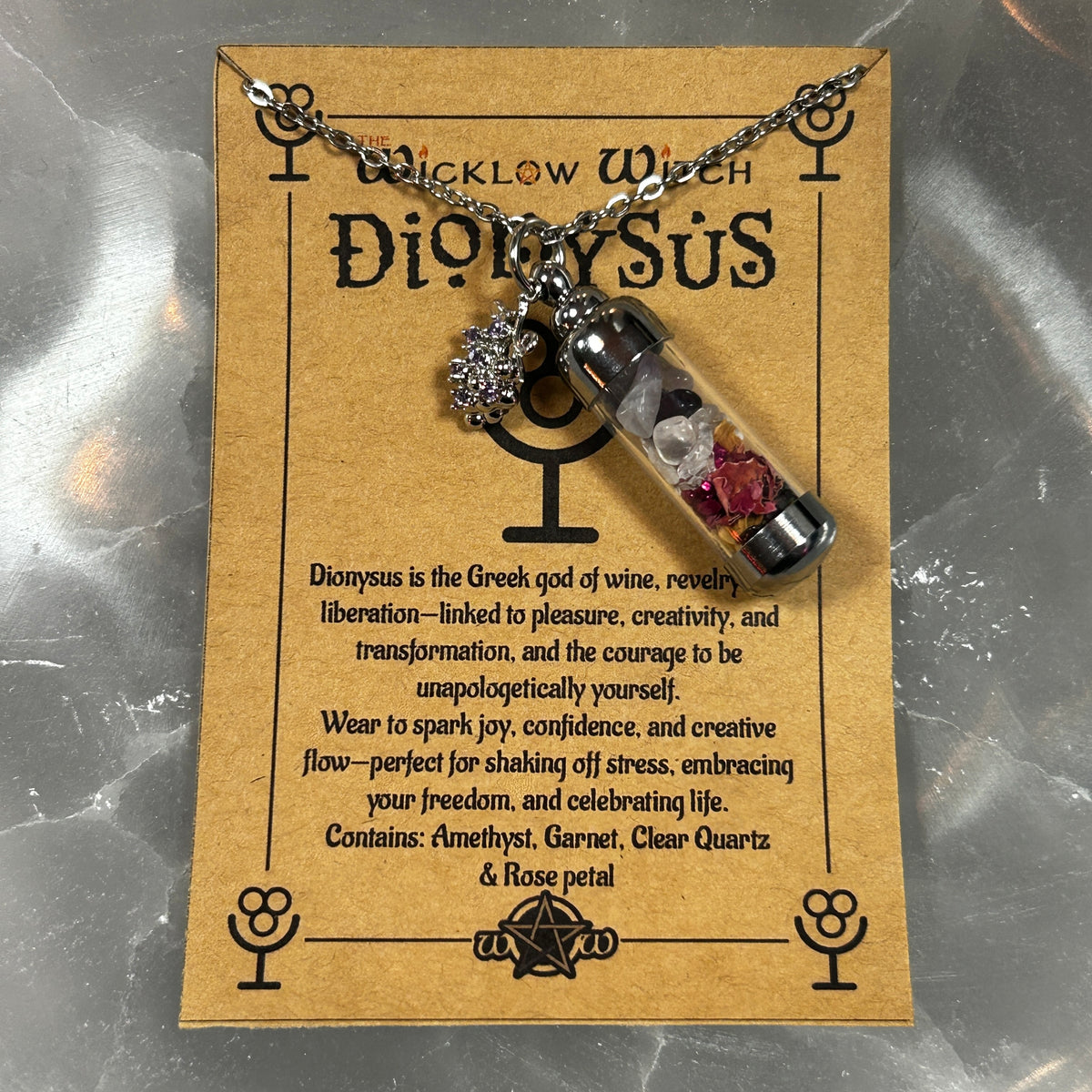 Greek/Roman Deity Talisman Necklace - Made By The Wicklow Witch