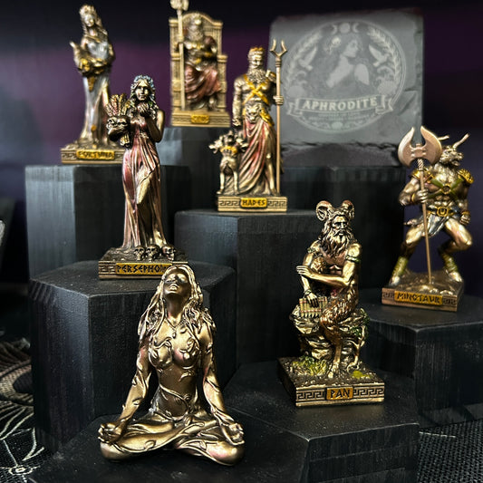 Mini Deity Figurines For Altars and Decoration - Greek/Roman Collection